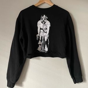 OBEY Crop Sweatshirt